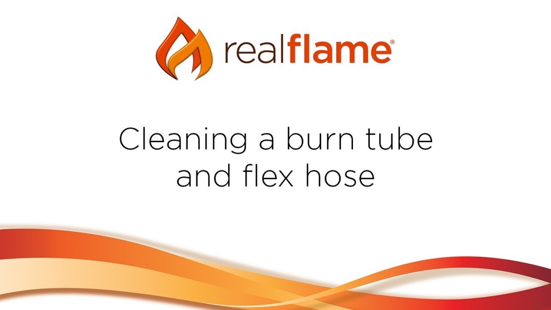 Cleaning a Burner Tube and Flex Hose